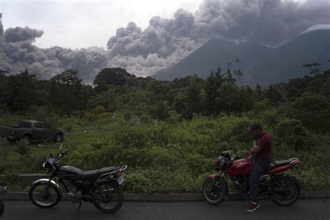 At least 25 killed as Guatemala volcano spews fire, ash ...