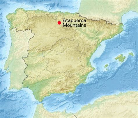 Atapuerca Mountains, Spain | Spain, Map of spain, Spain and portugal