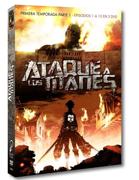 Ataque a los Titanes Temporada 1 Parte 1 DVD   Impact Game