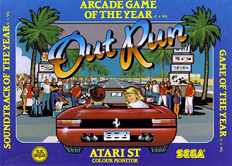 Atari ST Out Run : scans, dump, download, screenshots, ads ...