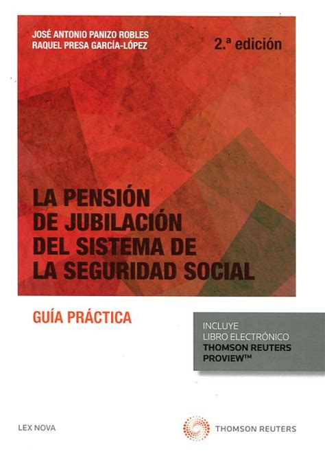 Atelier Libros Jurídicos   La pensión de jubilación del ...