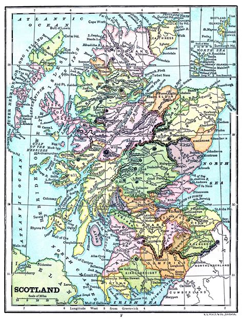 Atlas de Escocia [Geography and History of Scotland ...
