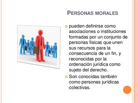 Atributos de las personas  física y moral