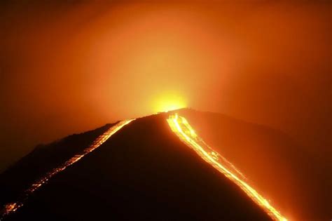 Au Guatemala, l impressionnante éruption du volcan Pacaya