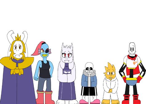 AUArtist on Game Jolt:  The Undertale Characters. Who is ...