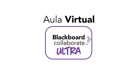Aula Virtual Blackboard Collaborate   YouTube