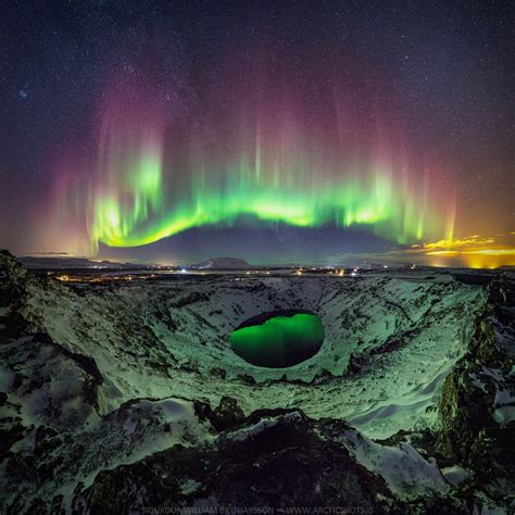 Auroras boreales desde Suðurland, Islandia   El Universo Hoy