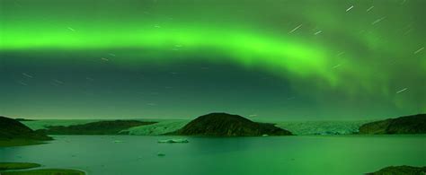 Auroras boreales en Groenlandia