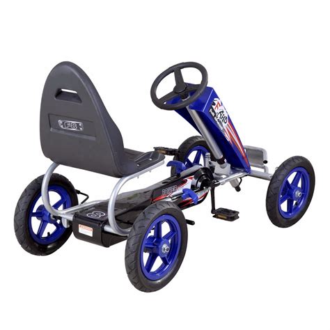 Auto Carro Go Kart Pedales Grande Azul Para Niños   $ 93 ...