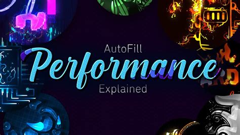 AutoFill for After Effects Performance Explained   YouTube