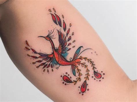Ave Fenix en Tatuajes  Ideas Originales y Significados