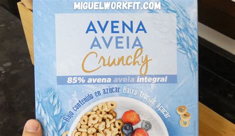 Avena crunchy del Mercadona