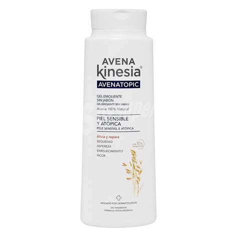 Avena Kinesia Gel de baño avenatopic para piel sensible y ...