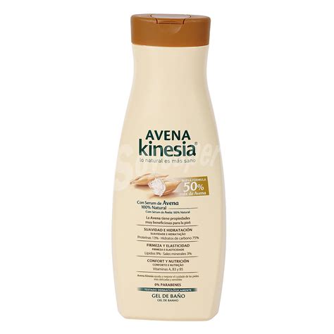 Avena Kinesia Gel de baño o ducha con avena 100% natural ...