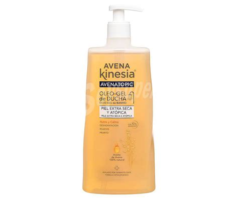 Avena Kinesia Oleo gel para ducha o baño, con aceite de avena natural ...