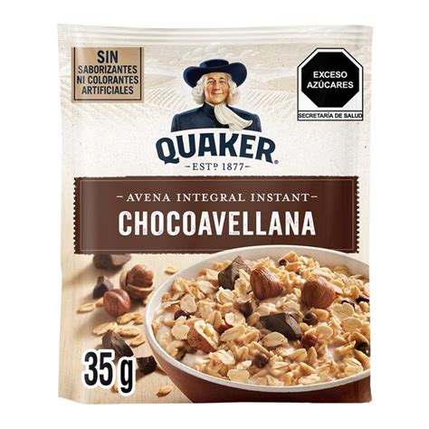 Avena Quaker Instant instant chocoavellana 35 g | Walmart