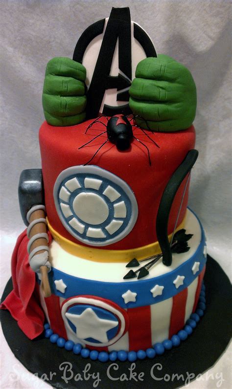 Avenger s Birthday Cake   CakeCentral.com