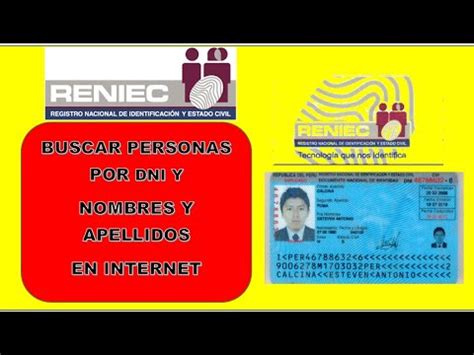 Averiguar datos de una persona con el dni | Actualizado diciembre 2022