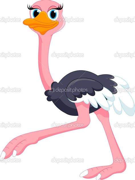 avestruz dibujo animado   Buscar con Google | Avestruces ...