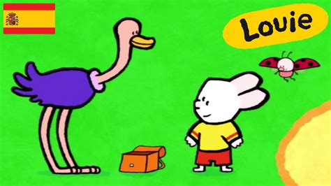 Avestruz   Louie dibujame un avestruz | Dibujos animados ...