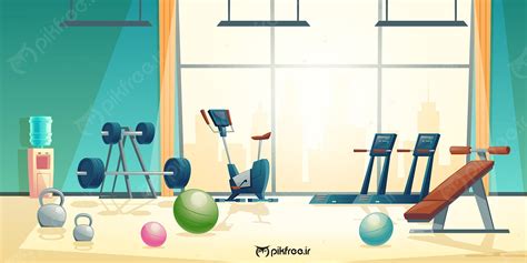 Awasome Cartoon Gym Wallpaper 2023