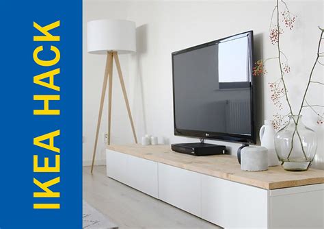 Awesome Ikea Hack of the Week: A TV stand that’s modern ...