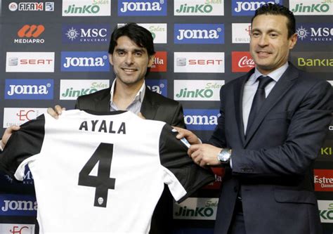 Ayala:  Salí del Valencia cuando vi cosas que no estaban bien ...
