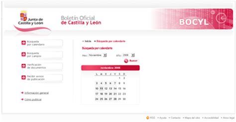 AYUDA DE LA BÚSQUEDA POR CALENDARIO | BOLETÍN OFICIAL DE ...