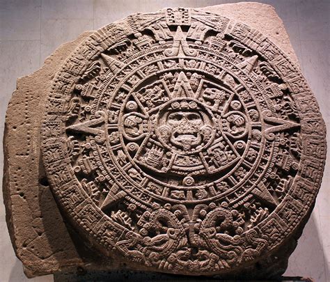 Aztec sun stone   Wikidata