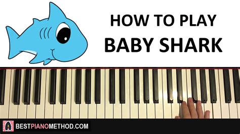 BABY SHARK  Piano Tutorial Lesson    YouTube