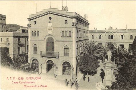 Badalona Recuerdos: Edificio del Ayuntamiento