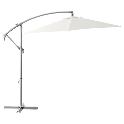 BAGGÖN Parasol déporté, blanc, 250 cm   IKEA