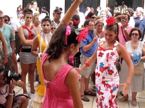 Bailes andaluces en la feria de Málaga   YouTube