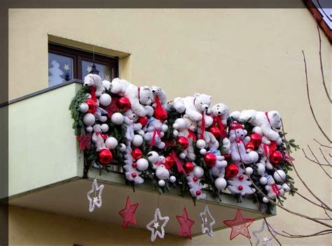 Balcones en Navidad   Colores en Casa