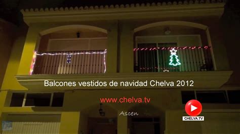 Balcones vestidos de Navidad Chelva 26 12 2012   YouTube