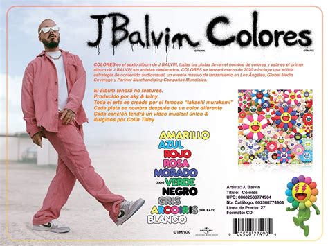 Balvin J. | CD Colores | Musicrecords