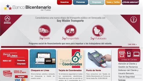 Banco Bicentenario en linea del pueblo pago movil wwwbanco