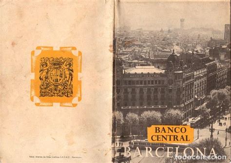 banco central de barcelona   años 50   Comprar Catálogos publicitarios ...