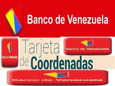 Banco de Venezuela: como solicitar tarjeta de coordenada ...