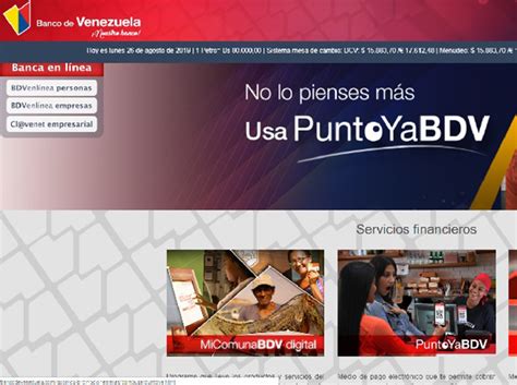 Banco de Venezuela establece Usuario Único para registro ...