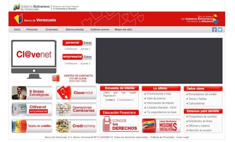 Banco de Venezuela lanzará nueva plataforma electrónica ...