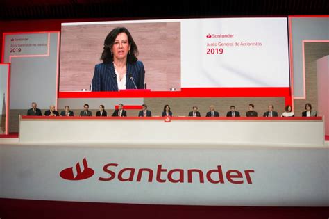 Banco Santander celebra su junta más atípica tratando de ...