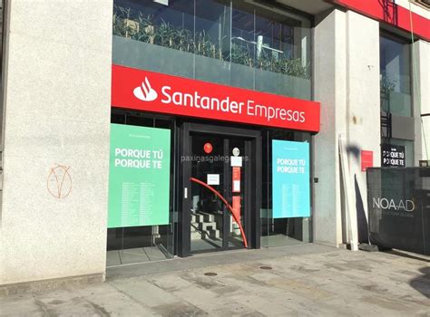 Banco Santander   Empresas en A Coruña  Cantón Pequeño, 15