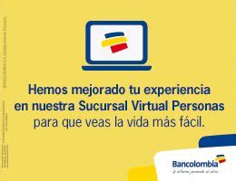 Bancolombia Sucursal Virtual personas | Cosas para comprar ...