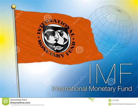 Bandera Del Fondo Monetario Internacional, Editorial Foto ...