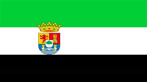 Bandera Regional de Extremadura  España    Regional Flag ...
