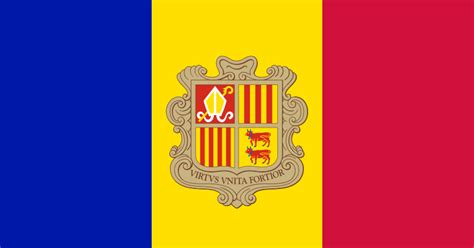 Banderas Del Mundo: Bandera de Andorra