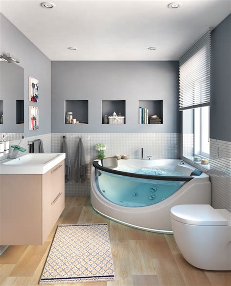 Baño y jacuzzi, combinación ideal   Leroy Merlin #Bathtubs  con ...