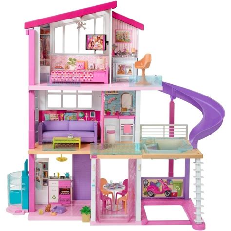 Barbie Casa De Muñecas De Los Sueños Con Luz Y Sonido   $ 3,670.00 en ...