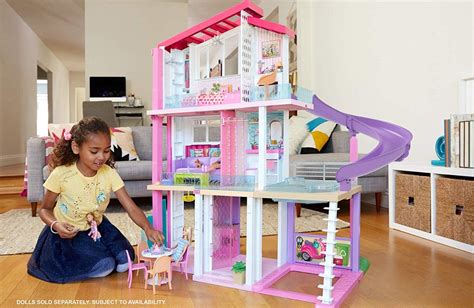 Barbie Mega Casa Muñecas Sueños 70 Pz Mansion Dreamhouse   $ 1.249.970 ...